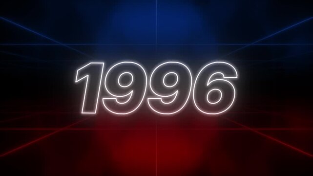 1996 Text Retro Style