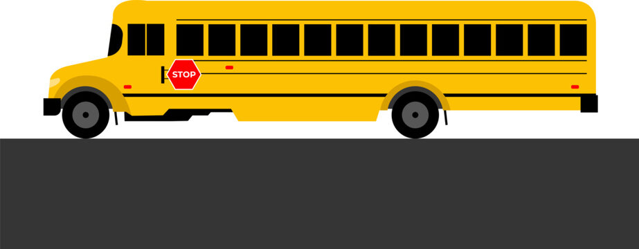 School Bus vector illustration design with white background