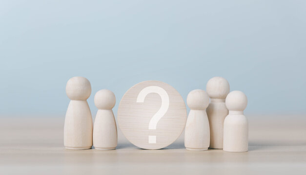 Business frequently asked questions (FAQ) concept, brainstorming, problem solving, finding solutions. Question mark icon, question answers, challenging quiz, problem-solving. Business question mark.