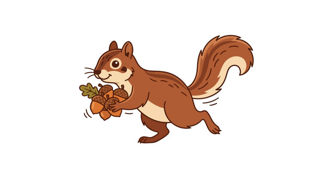 squirrel with nut