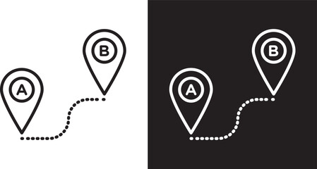 Path A to B icon © Aly