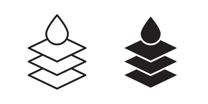 Absorbent layer icon