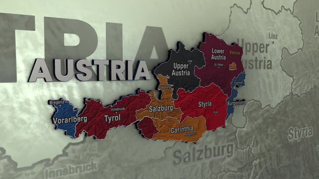 Austria Map