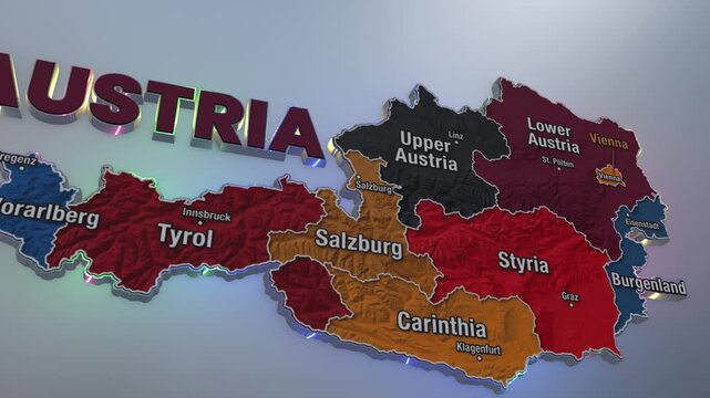 Austria Map