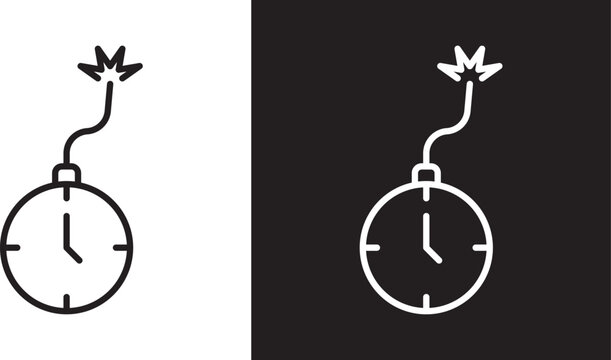 Time bomb icon