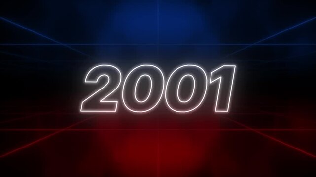 2001 Text Retro Style