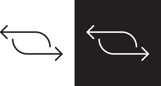 Transfer arrows icon