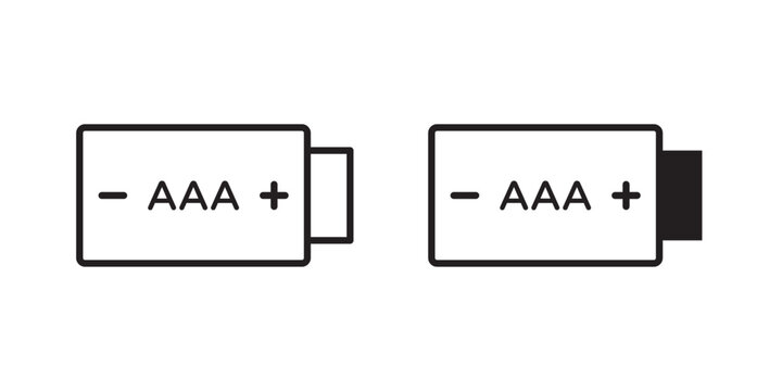 AAA battery icon