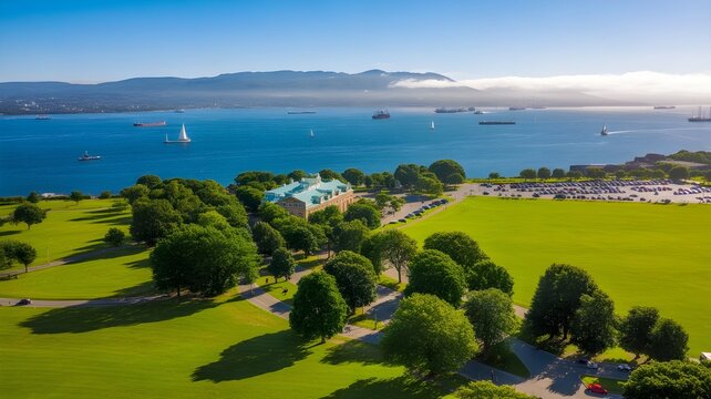 Beacon hill park vista a scenic civic holiday destination in victoria bc