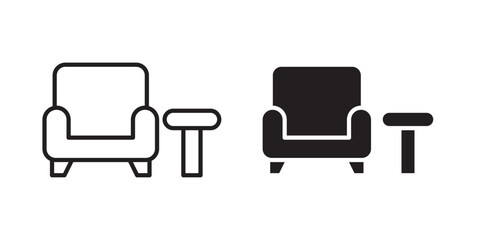 Fototapeta premium Lounge icon