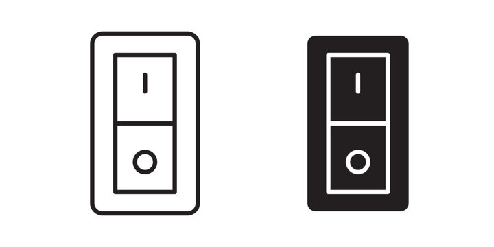 Electric switch icon