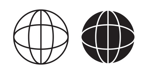 Obraz premium Globe icon