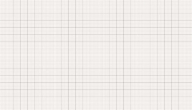 Grid line paper sheet with grid lines, checker paper, millimeter paper with architect grid, seamless square blueprint texture, drawing and architecture draft