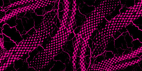 black pink brush pattern car sticker banner sporty abstract line pink black color combination grunge brush pattern modern motorsport racing design © Sukriaydi Achmad