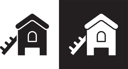 Chicken coop icon © Krupal