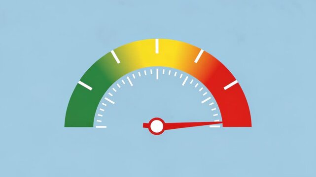Dynamic video showing how various factors impact performance on a gauge meter with real time changes
