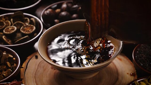 Traditional Chinese Medicine Herbal Decoction Final Product