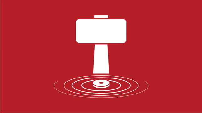 Proof of Work Hammer and Nail Precision Execution Concept &mdash; Minimal Flat Vector for Blockchain and Technology