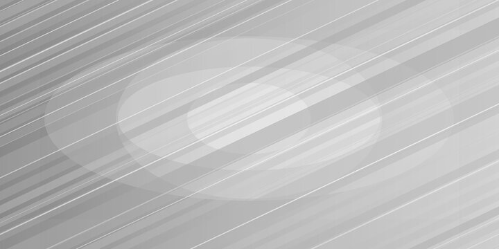 Monochrome diagonal stripe pattern featuring concentric oval shapes in grayscale gradient for professional high tech background.