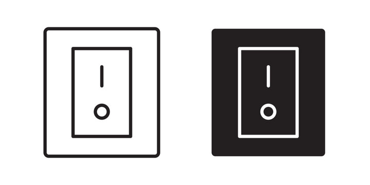 Electric switch icon