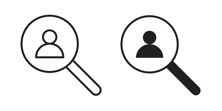 Job candidate icon