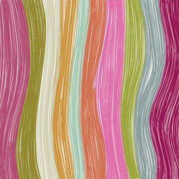 Abstract colorful wavy brushstroke background featuring vibrant vertical paint stripes with textured artistic flow, ideal for modern designs, wallpapers, branding, and creative digital projects.