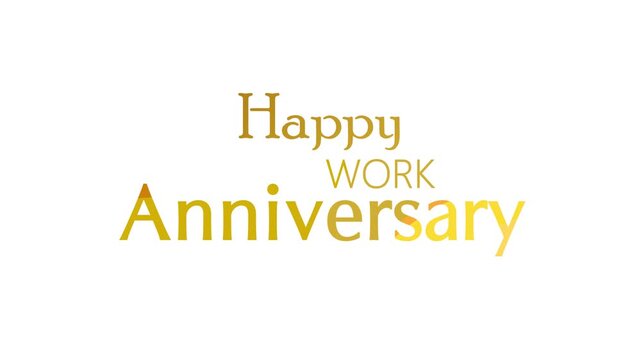 happy work anniversary card