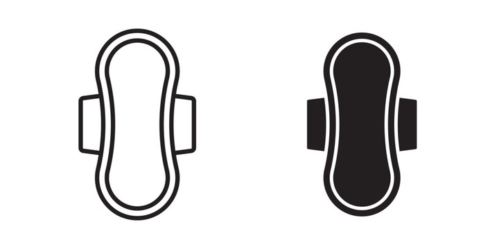 Sanitary pad icon