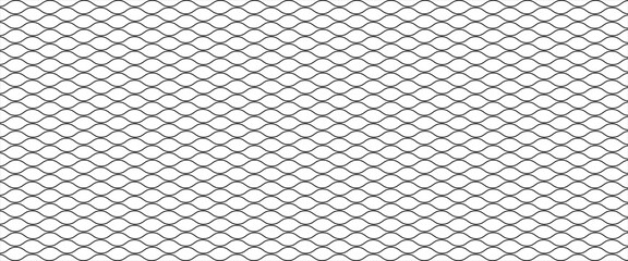 Mesh texture for fishing nets. Seamless pattern for sportswear or soccer goal, volleyball net, basketball hoop, hockey, athletics. Abstract net background for sports vector illustration © Abimanyu