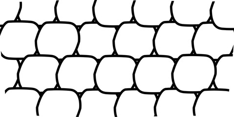 Mesh texture for fishing nets. Seamless pattern for sportswear or soccer goal, volleyball net, basketball hoop © adinda