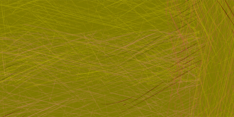 Fototapeta premium Abstract olive green background with dense fine scratches and subtle grunge texture