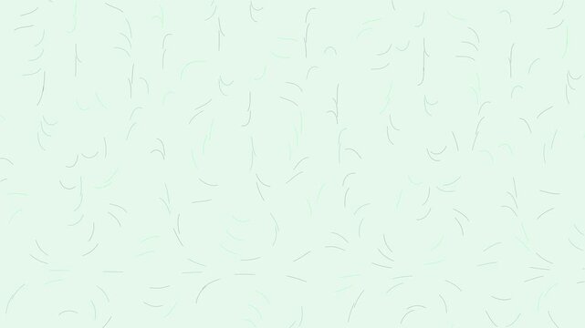 Minimalist pattern featuring small curved line strokes scattered across a soft pale green pastel surface
