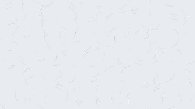 Minimalist light gray surface covered with scattered small blue curved marks in a simple pattern