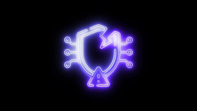 Neon cloud sync arrows icon glowing on black background  cloud sync, arrows icon, neon glow, black background, cloud computing, data transfer, backup, upload download, overlay, animation