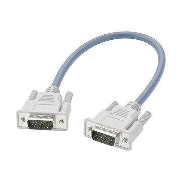 Dual dvi-i video cables with connectors