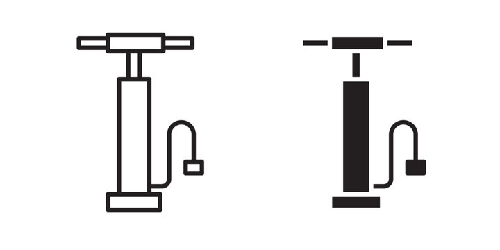 Air pump icon