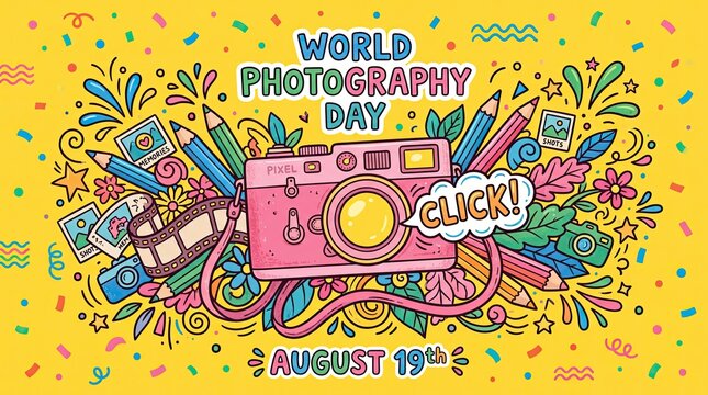 World photography day celebrations on august 19th