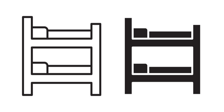 Bunk bed icon