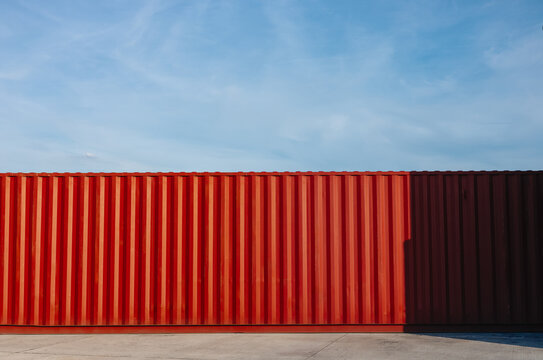Shipping transport containers