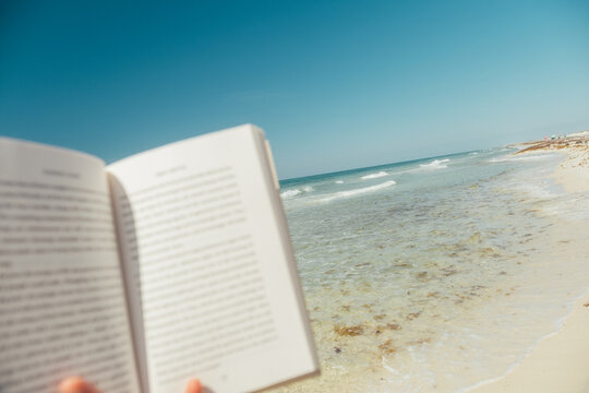 Reading Book Summer Vacation Beach
