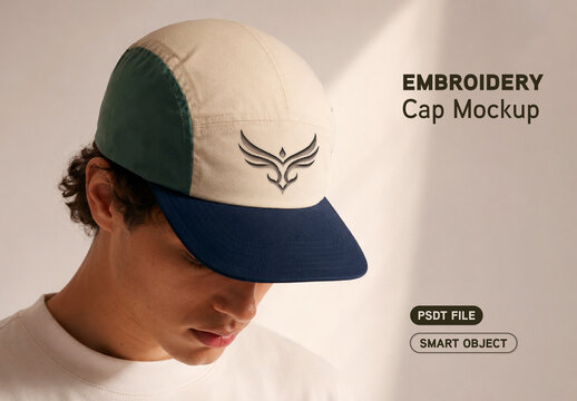 Embroidery Cap Mockup