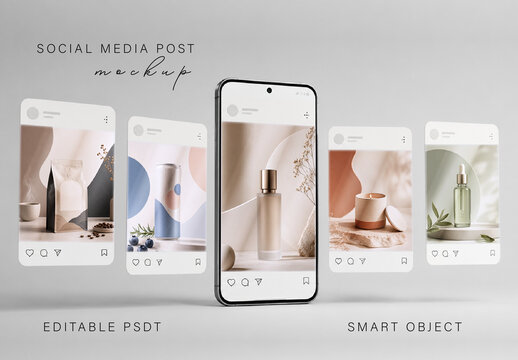 Instagram Social Media Post Mockup
