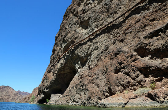 Trail on the cliff - Black Canyon - Colorado River, Arizona