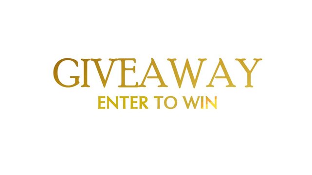 giveaway sign