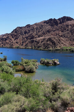 Scenery from view point vertical - Black Canyon - Colorado River, Arizona
