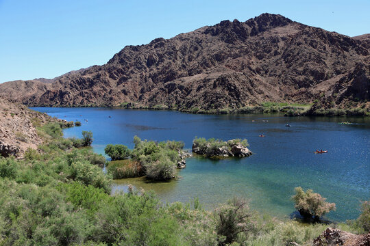 Arizona shore of Colorado River - Black Canyon of Colorado River, Arizona