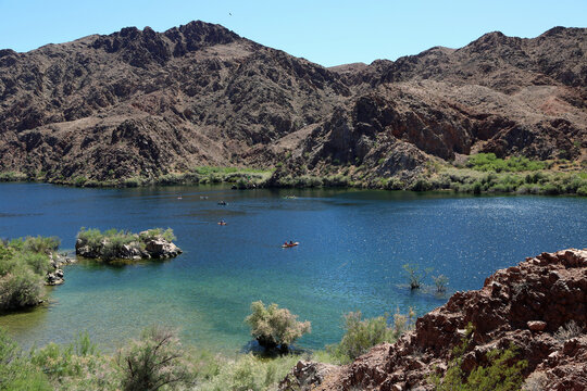 Scenery with Black Canyon - Colorado River, Arizona