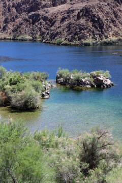 View point vertical - Black Canyon of Colorado River, Arizona