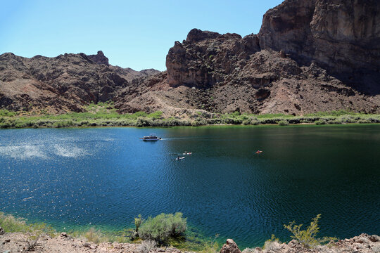Recreation in Black Canyon - Colorado River, Arizona