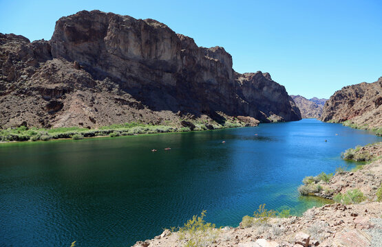 Black Canyon panorama - Colorado River, Arizona